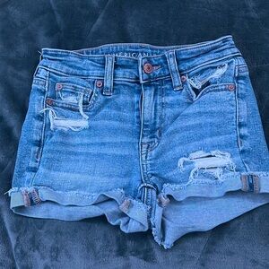 American Eagle Hi Rise Shortie, size 000 SEE LAST 2 PICTURES AND DESCRIPTION